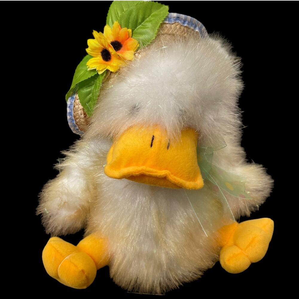 Chantilly Lane Duck Plush Animated Singing You Are My Sunshine Flaps Wings PBC